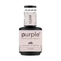 AIB - Acrygel in Bottle CLEAR - 15 ml | Purple Professional Fashion