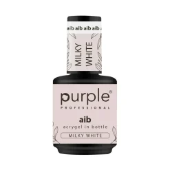 AIB - Acrygel in Bottle MILKY WHITE - 15 ml | Purple Professional Discount