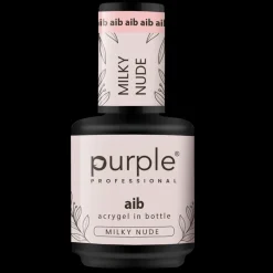 AIB - Acrygel in Bottle MILKY NUDE - 15 ml | Purple Professional New