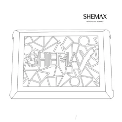 Aspirateur de table Style X-PRO sans sac avec filtre - Rose | Shemax Discount