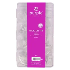 Capsules Américaines MAGIC TIPS CARRÉ / MEDIUM - Boite de 504 pcs | Purple Professional Clearance