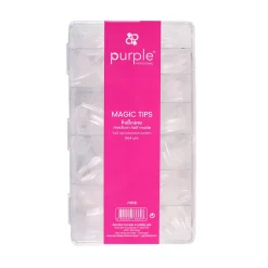 Capsules Américaines MAGIC TIPS BALLERINE / MEDIUM DEMI-MAT- Boite de 504 pcs | Purple Professional Fashion