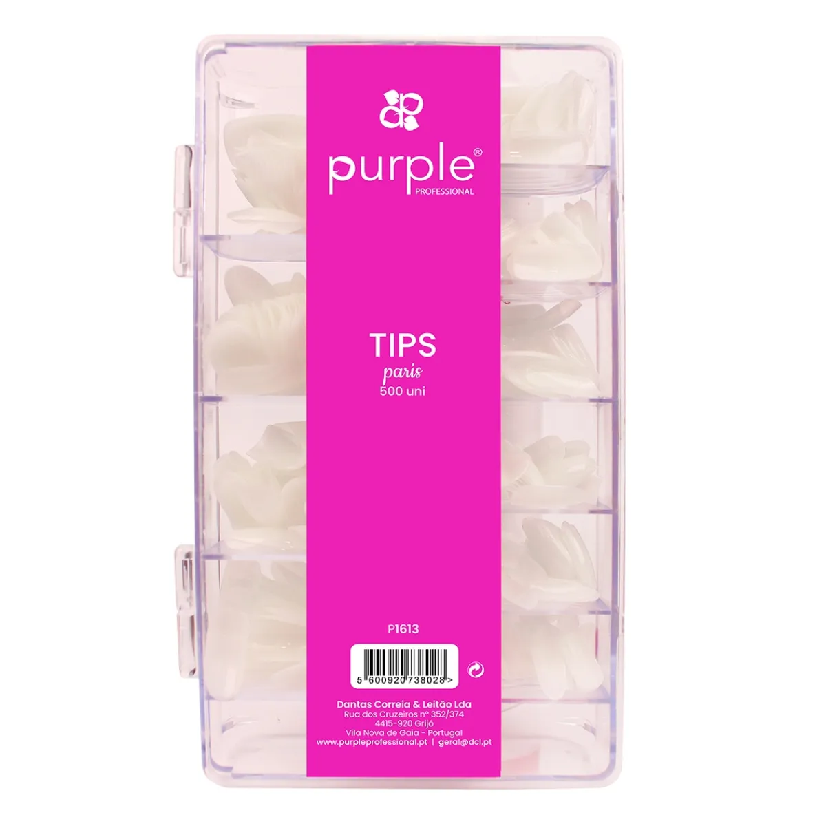 Capsules PARIS Naturelles - Boite de 500 pcs | Purple Professional Best
