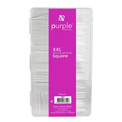 Capsules XXL SQUARE Transparentes - Boite de 360 pcs | Purple Professional Discount