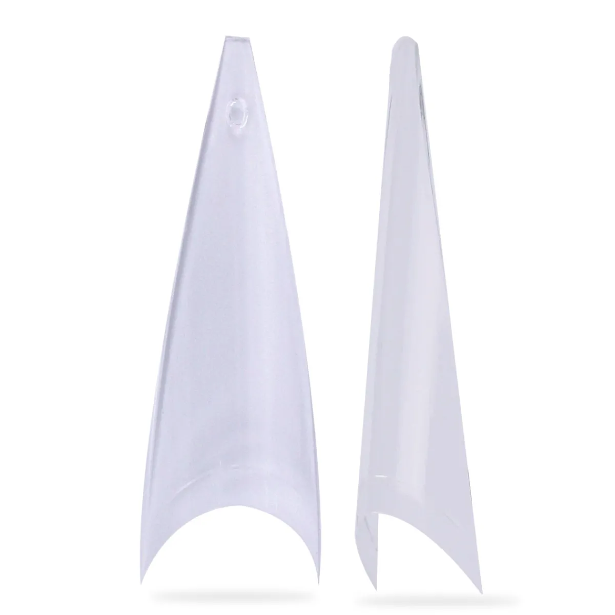 Capsules XXL STILETTO Transparentes - Boite de 360 pcs | Purple Professional Best