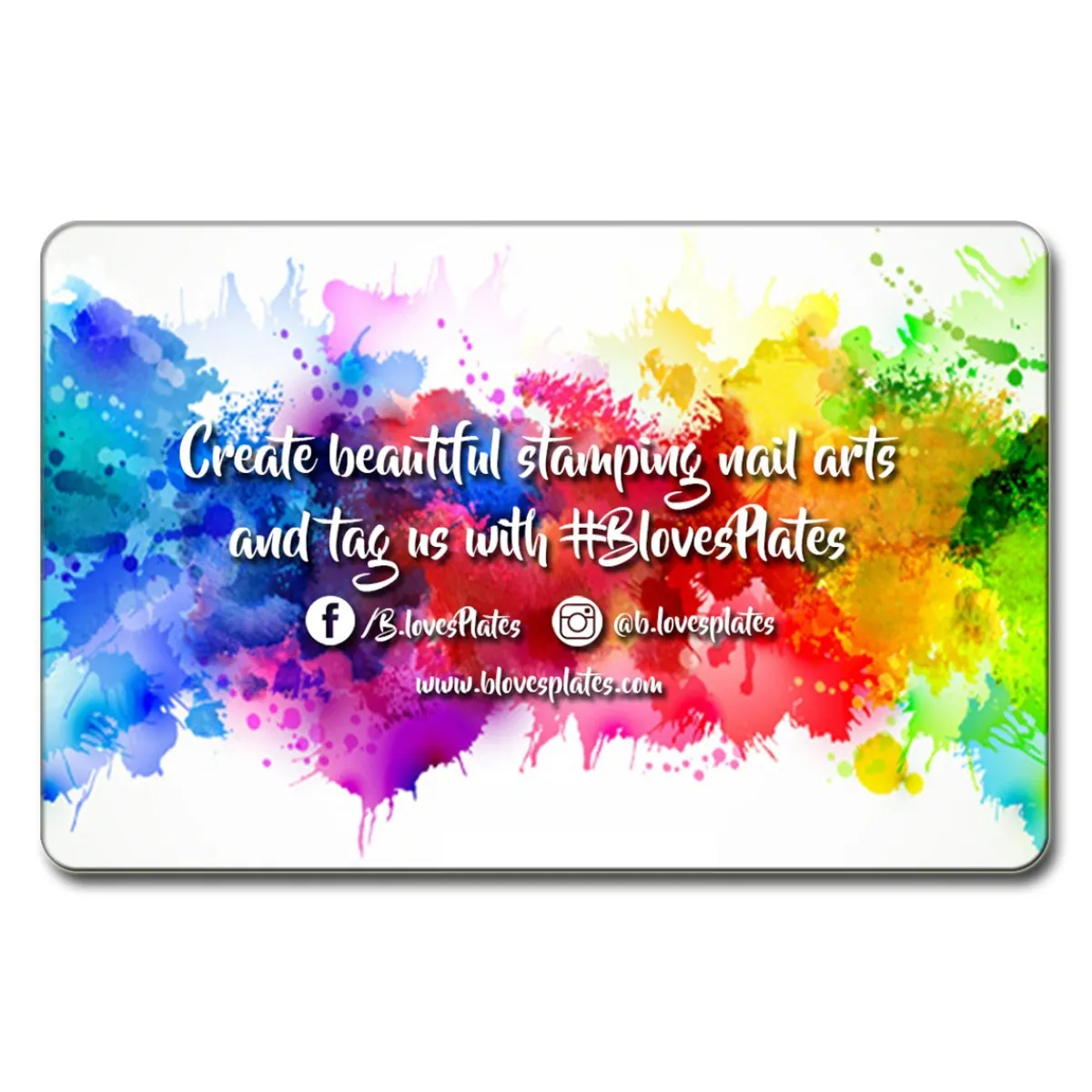 Carte à racler de STAMPING | B. Loves Plates New