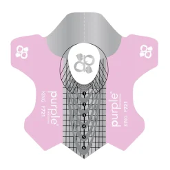 CHABLONS 500 Pcs - KING NAIL | Purple Professional Hot