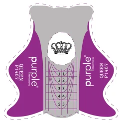 CHABLONS 500 Pcs - QUEEN | Purple Professional Sale