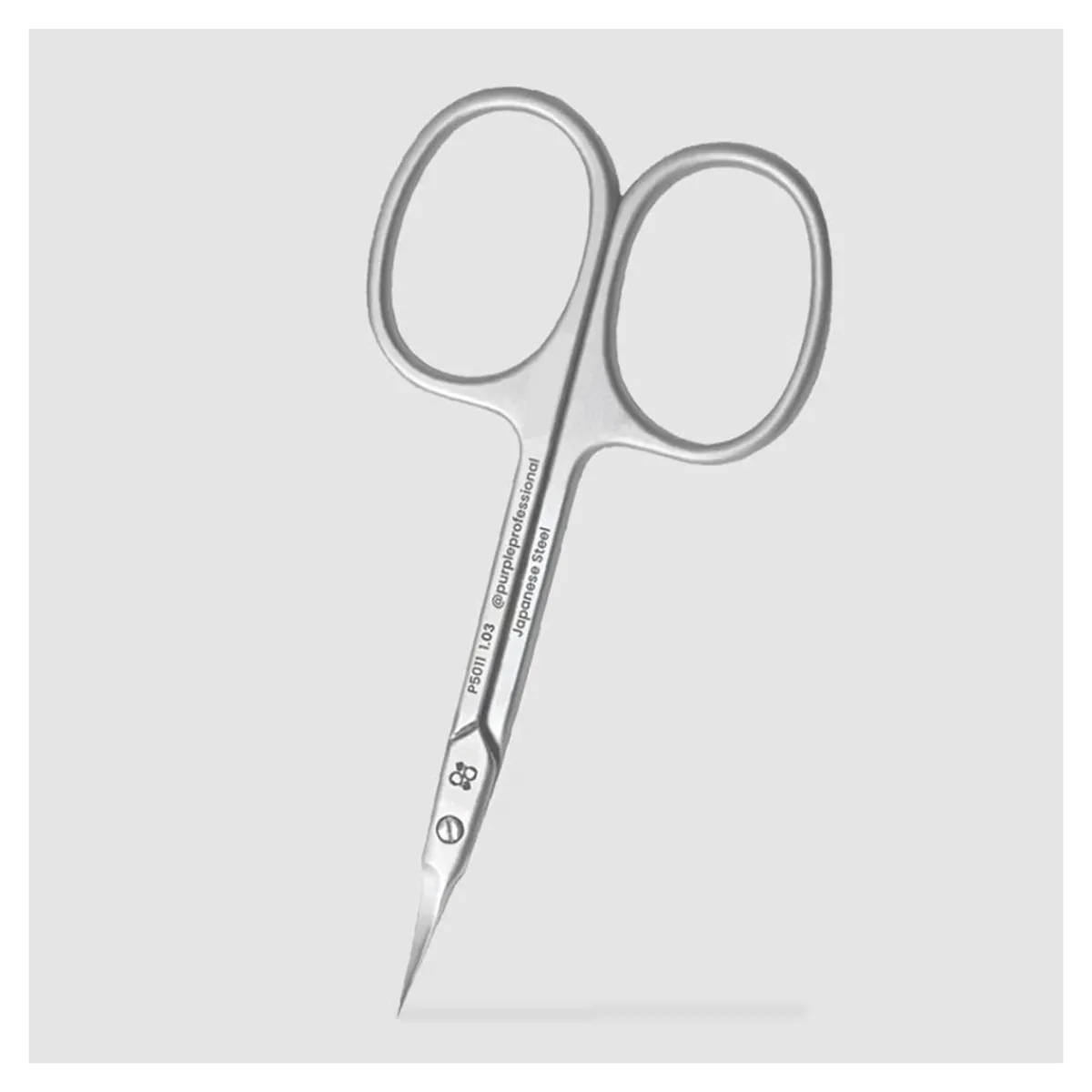 Ciseaux à cuticules Premium 1.03 - 90 mm - Purple | Purple Professional Online