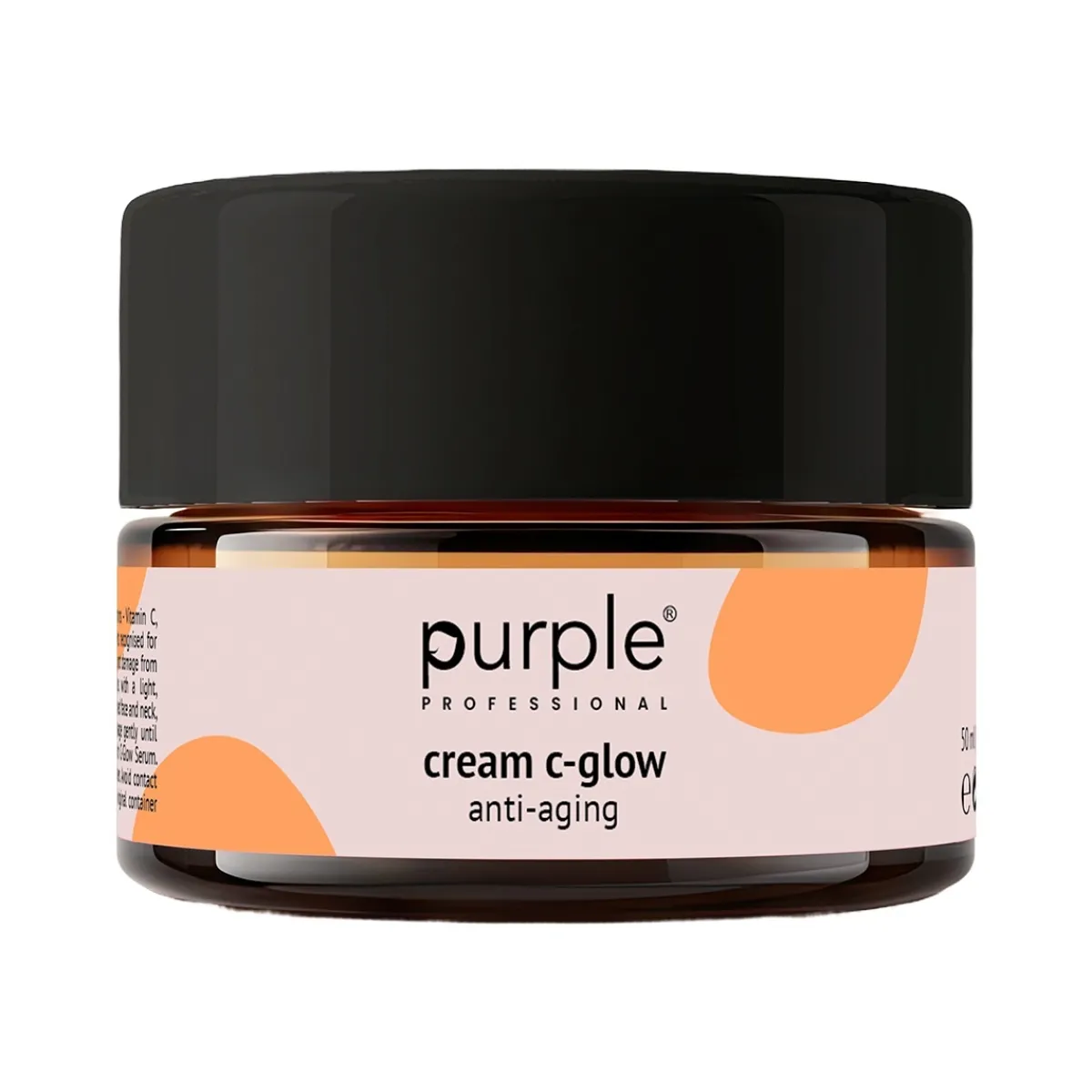 Crème anti-âge C-GLOW 25+ de 50 ml | Purple Professional Online