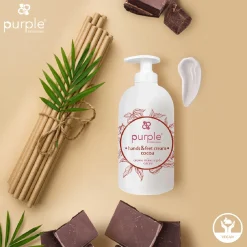 CRÈME VEGAN pour les mains et les pieds 500 ml - Cacao | Purple Professional Discount