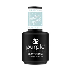 ELASTIC BASE COLOR - Caribe Green 15 ml | Purple Professional Fashion
