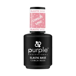 ELASTIC BASE COLOR - Conch Rose 15 ml | Purple Professional Best