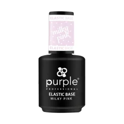 ELASTIC BASE COLOR - Milky Pink 15 ml | Purple Professional Online