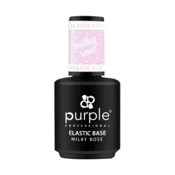 ELASTIC BASE COLOR - Milky Rose 15 ml | Purple Professional Online