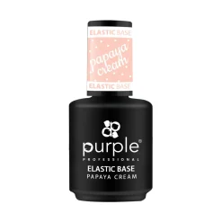 ELASTIC BASE COLOR - Papaya Cream 15 ml | Purple Professional New
