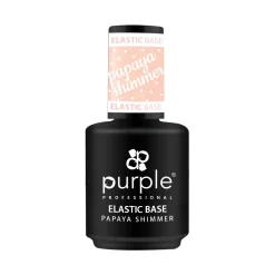 ELASTIC BASE COLOR - Papaya Shimmer 15 ml | Purple Professional Clearance