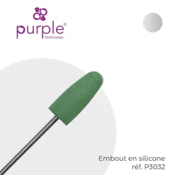 Embout en silicone 10 x 24 mm (Medium) - Purple | Purple Professional Hot
