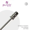 Embout Mandrin en Carbone pour Emeris 6,5 x 13 mm - Purple | Purple Professional New