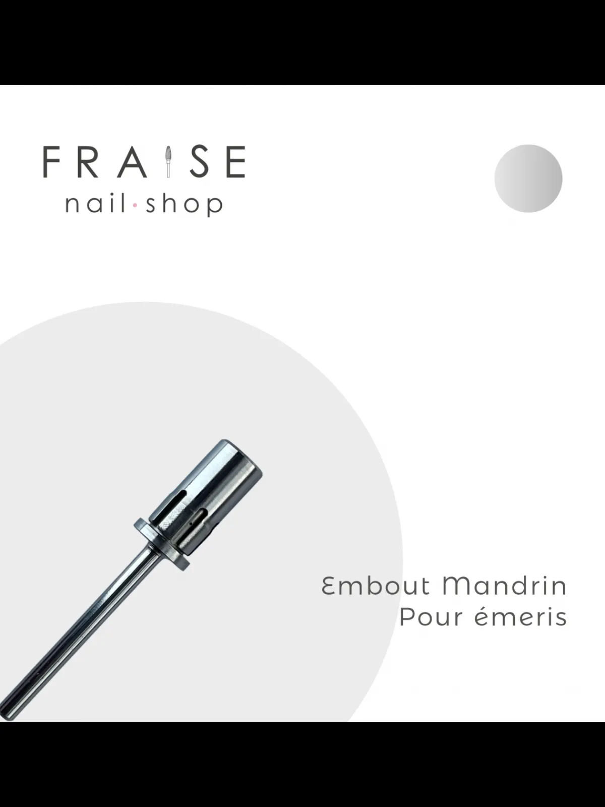 Embout Mandrin pour Emeri | Fraise Nail Shop Discount