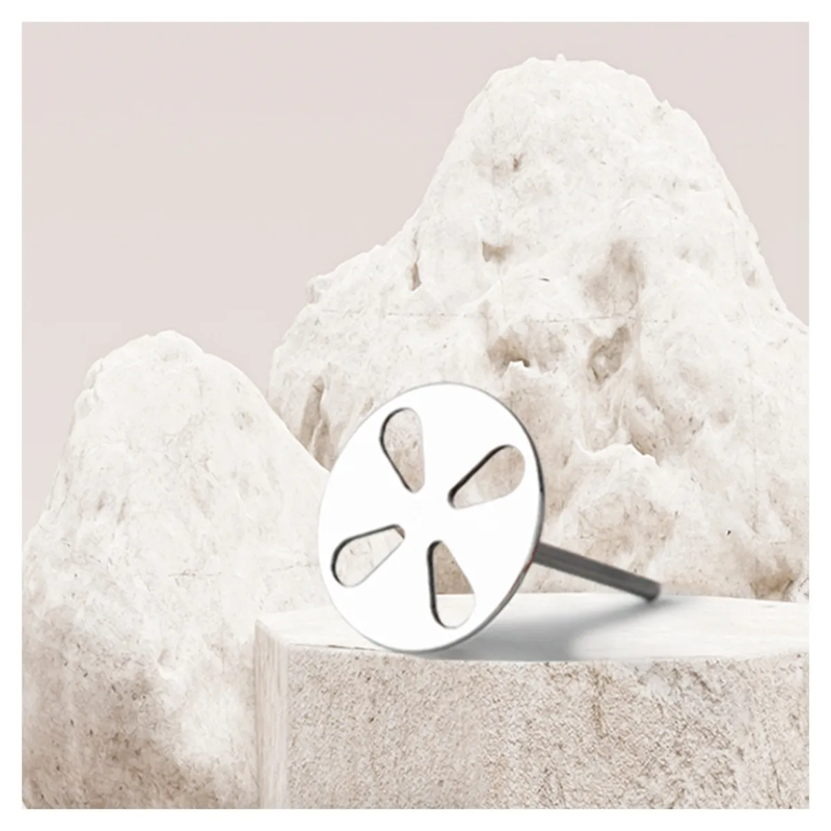 Embout support 15 mm pour disques abrasifs à pédicure + 50 limes grain 150 - Purple | Purple Professional Fashion