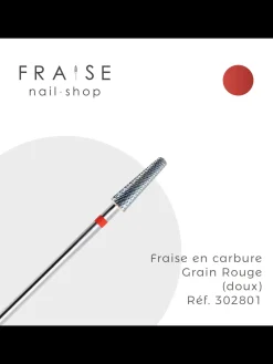 Fraise carbure grain rouge embout arrondi 302801 | FREZA Company Ltd Sale