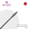 Fraise en Carbone Grain Rouge Embout Arrondi 4 x 13 mm - Purple | Purple Professional Clearance