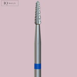 Fraise en Carbure Grain Bleu Forme Conique 2,3 mm - | IQ Nails Sale