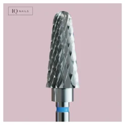 Fraise en Carbure Grain Bleu forme Conique 6 mm - | IQ Nails Best