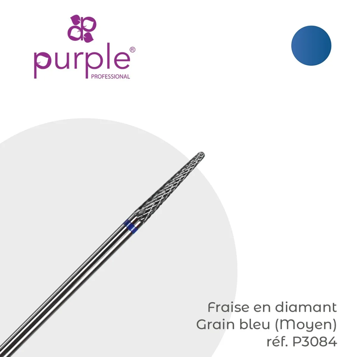 Fraise en Carbure Grain Bleu 2,3 x 14,5 mm - Purple | Purple Professional Sale