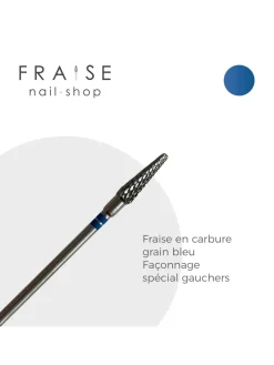 Fraise en carbure grain bleu pour façonnage et remplissage spécial Gauchers 117974 | KMIZ New