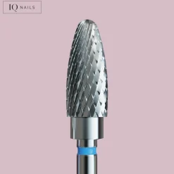Fraise en Carbure Grain bleu Embout arrondi 6 x 14 mm - | IQ Nails Outlet