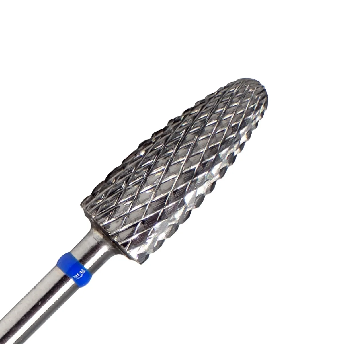 Fraise en Carbure Grain Bleu Embout arrondi (521) | Fraise Nail Shop Best