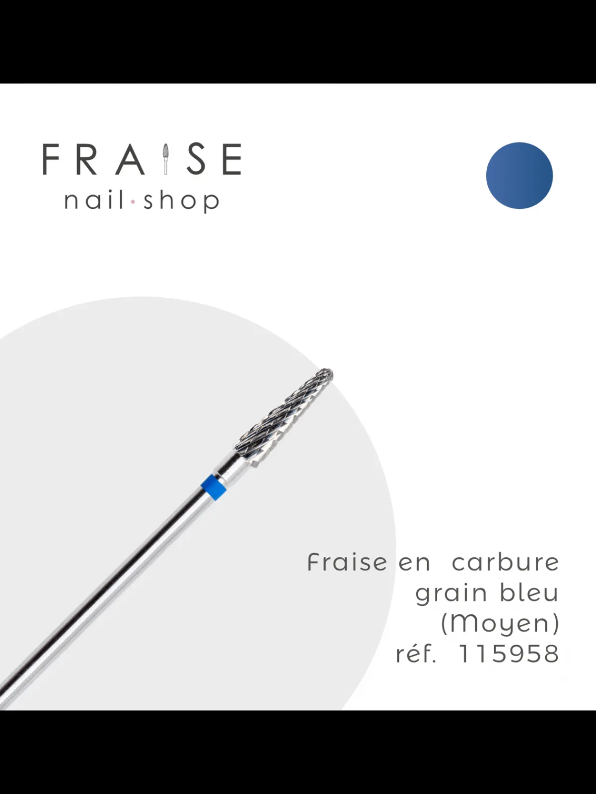Fraise en carbure grain bleu pour façonnage et remplissage (115958) | FREZA Company Ltd New