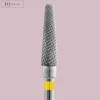 Fraise en Carbure Grain Jaune forme Conique 4 mm - | IQ Nails Sale