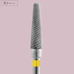 Fraise en Carbure Grain Jaune forme Conique 4 mm - | IQ Nails Sale