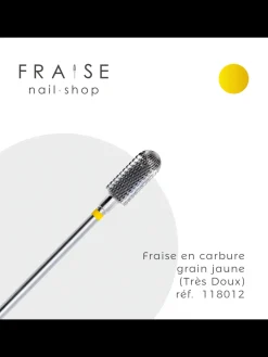 Fraise en carbure grain jaune très doux 118012 | KMIZ Discount