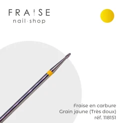 Fraise en Carbure Grain Jaune 0,14 x 0,3 cm (118151) | KMIZ New