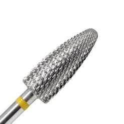Fraise en Carbure Grain Jaune Embout arrondi 0,6 x 1,45 cm (T60124F1) | Fraise Nail Shop Clearance