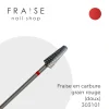 Fraise en carbure grain rouge embout arrondi 303101 | FREZA Company Ltd New