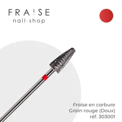 Fraise en Carbure Grain Rouge Embout arrondi 0,6 cm (303001) | FREZA Company Ltd Outlet