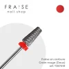 Fraise en Carbure Grain Rouge Forme cône tronqué 0,6 cm (T35731R) | KMIZ Outlet