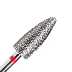 Fraise en Carbure Grain Rouge Embout arrondi (111) | Fraise Nail Shop New