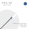 Fraise en céramique Grain Bleu Embout arrondi | KMIZ Clearance