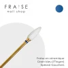 Fraise en céramique Grain Bleu Embout arrondi Spécial Gauchers | Fraise Nail Shop Discount