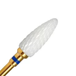 Fraise en céramique Grain Bleu Embout arrondi Spécial Gauchers | Fraise Nail Shop Discount