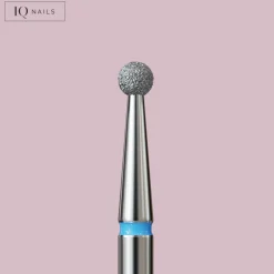 Fraise en Diamant Grain Bleu forme Boule 2,1 mm - | IQ Nails Clearance