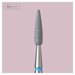 Fraise en Diamant Grain Bleu forme Flamme 2,3 mm - | IQ Nails Best