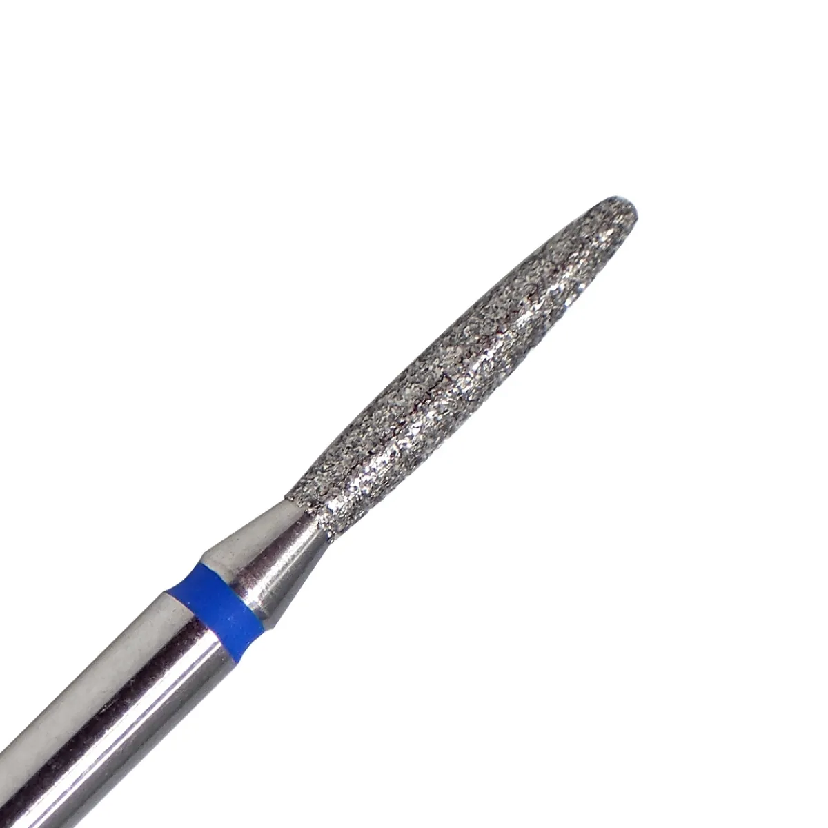 Fraise en Diamant Grain Bleu forme Flamme arrondie 0,18 cm | KMIZ Discount