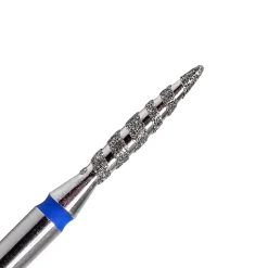 Fraise en Diamant Grain Bleu forme Flamme Tornade 0,18 cm | KMIZ Clearance